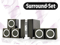 Q-Sonic 5.1 Surround-Sound-Set 'Cinema FX II' (refurbished)
