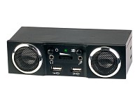 Q-Sonic Einbaulautsprecher mit USB-/Audio-Terminal schwarz