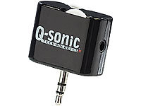 Q-Sonic Audio-Weiche mit getrennten Lautstärkereglern für 2 Ohrhörer