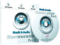 Q-Sonic USB-Kassetten & Plattenspieler inkl. Audio-Restaurator 5; USB-Plattenspieler 