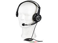 Q-Sonic Multimedia Headset S720 mit Schwanenhals-Mikro