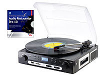 Q-Sonic Schallplatten und MC-Digitalisierer + Audio Restaurator Pro 10; USB-Video-Grabber USB-Video-Grabber USB-Video-Grabber 