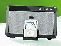 Q-Sonic 2in1 Docking-Station für iPod & Handys mit Stereo-Bluetooth