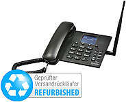 Q-Sonic 3G-Tischtelefon TTF-402.hs mit Hotspot-Funktion (Versandrückläufer); GSM-Telefone, Tisch-GSM-TelefoneTisch-Telefone für SIM-KartenSimkarte-TelefoneWireless-GSM-Desktop-TelefoneOffice-TischtelefoneTischtelefone mit SMS-FunktionenGSM-HaustelefoneFestnetze Handys Festnetztelefone Mobilfunknetze mobile tragbare InternetTisch-MobiltelefoneSchnellwahltelefone drahtlose Mobilfunk Business Geräte BürosRouter WLAN mobile Hotspots WiFi Antennen simlockfreie Netzwerke integrierte integrierteTischhandysWohnwagen Wohnmobile Boote Yachten schnurgebunde kabellose 