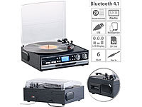 Q-Sonic Schallplatten & MC Digitalisierer, autarke Aufnahmen auf USB/SD/MMC/BT; Audio-Digitalisierer Audio-Digitalisierer 